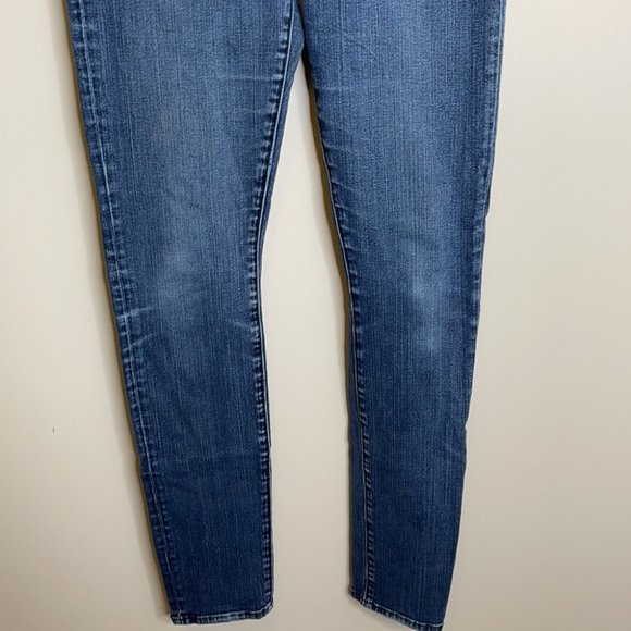 Silver Tuesday Skinny Jeans medium wash mid-rise cotton stretch 5 pocket Size 28 - Picture 4 of 12